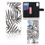 Samsung Galaxy A02s | M02s Hoesje Leaves Grey
