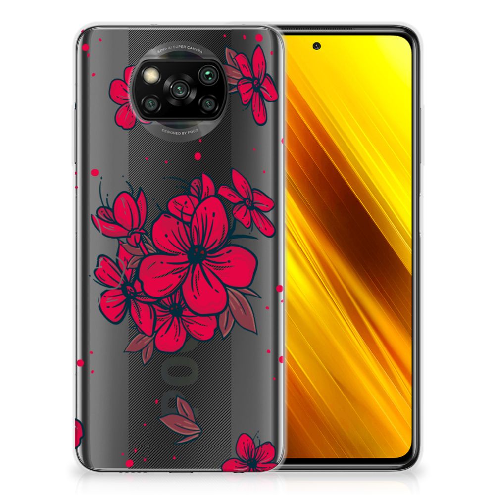 Xiaomi Poco X3 | Poco X3 Pro TPU Case Blossom Red