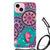 iPhone 15 Plus Back Cover Cirkels en Vlinders achterkant