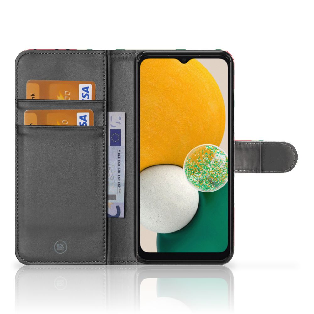 Samsung Galaxy A14 4G Book Cover Watermelons with card slots showcasing bright colors.