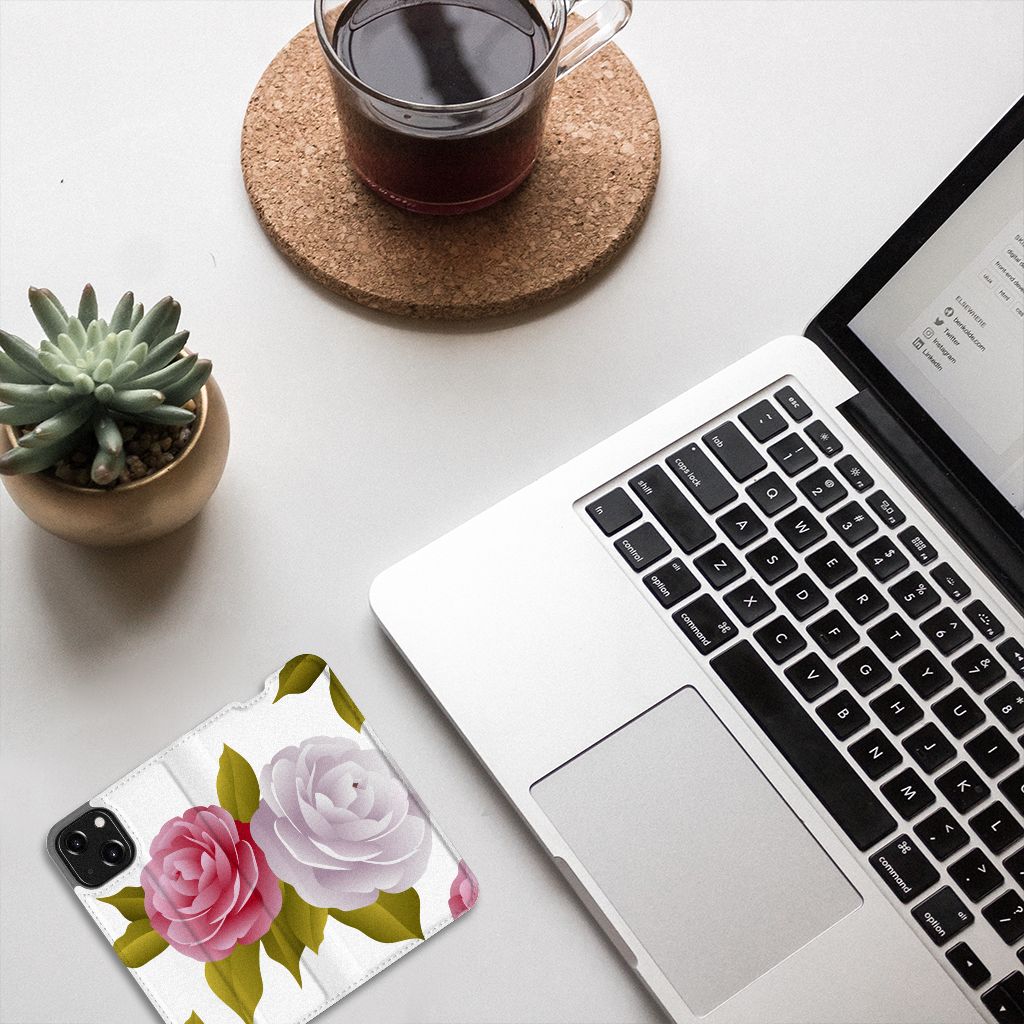 iPhone 13 Mini Smart Cover Roses - B2C Telecom