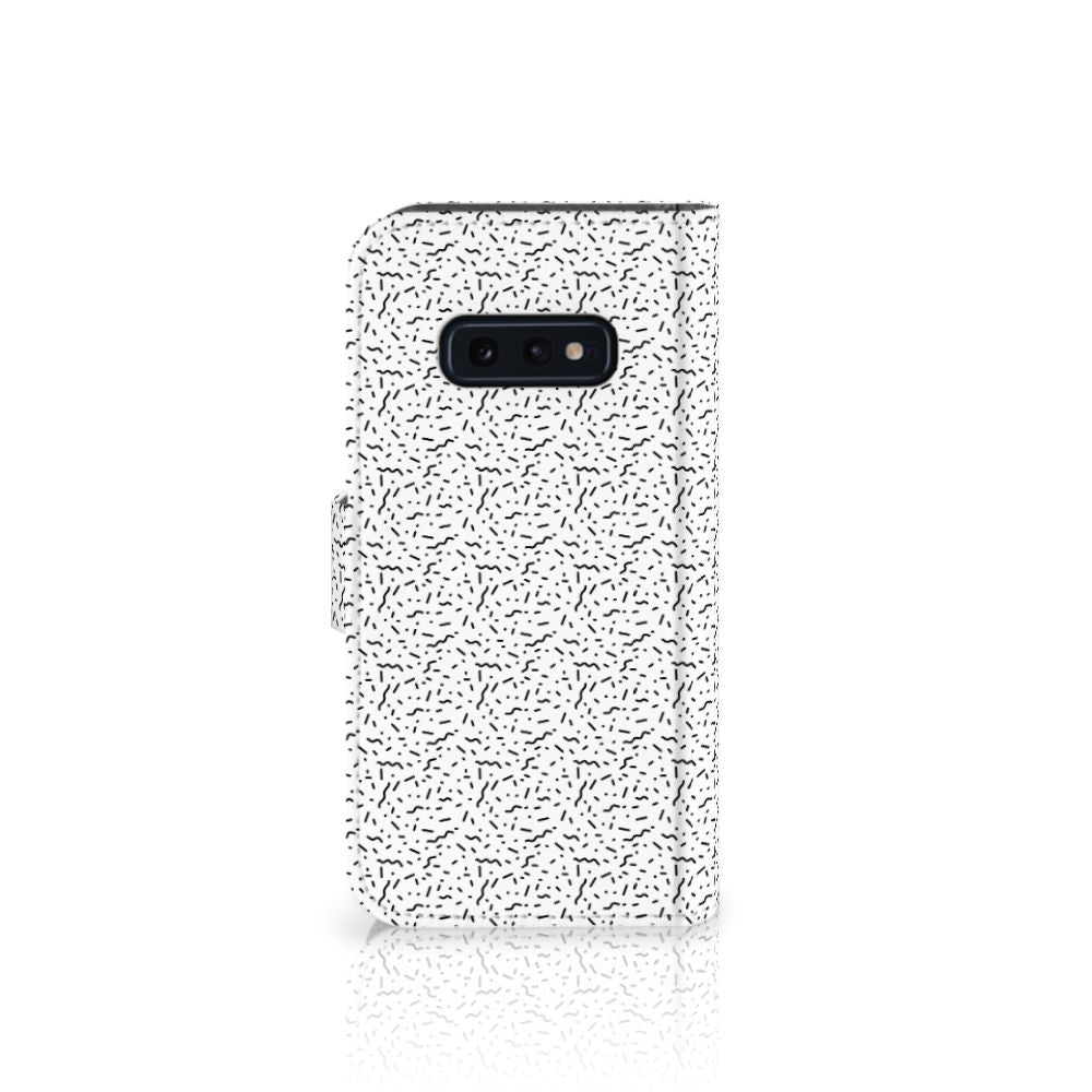 Samsung Galaxy S10e Telefoon Hoesje Stripes Dots