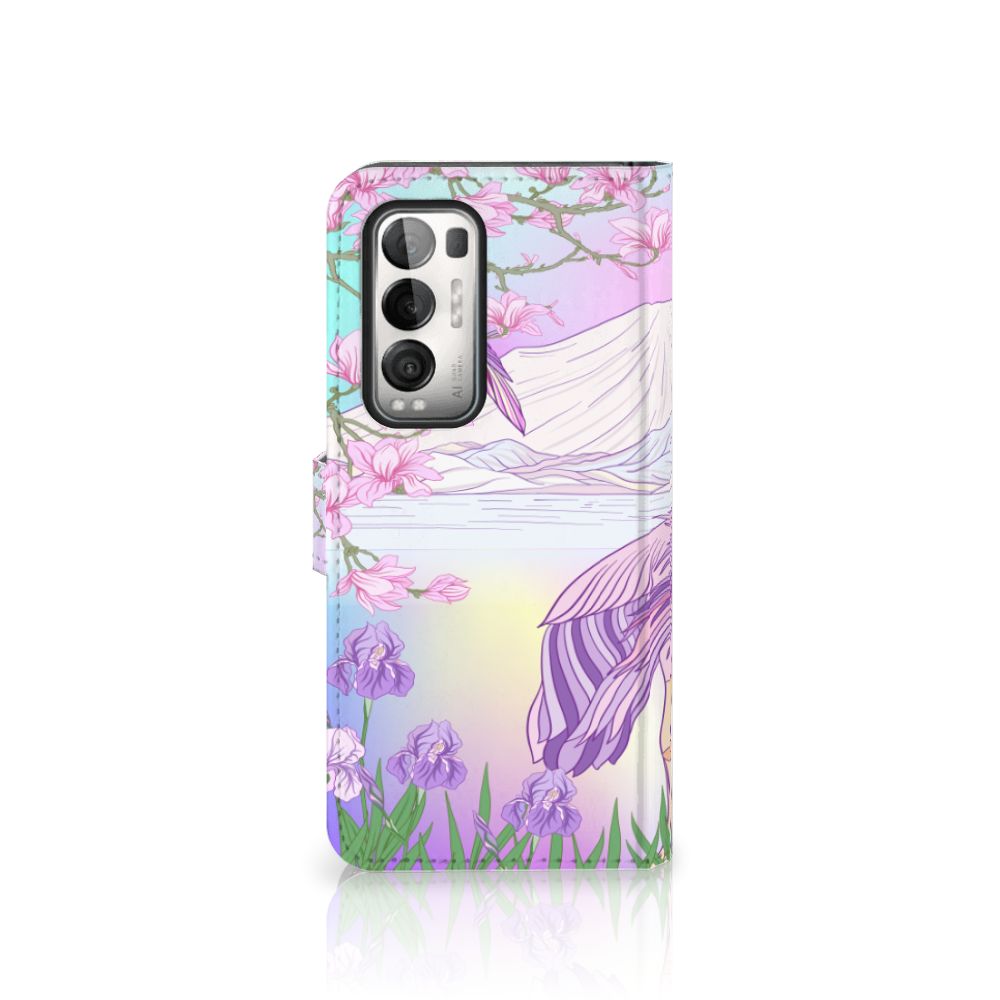OPPO Find X3 Neo 5G Telefoonhoesje met Pasjes Bird