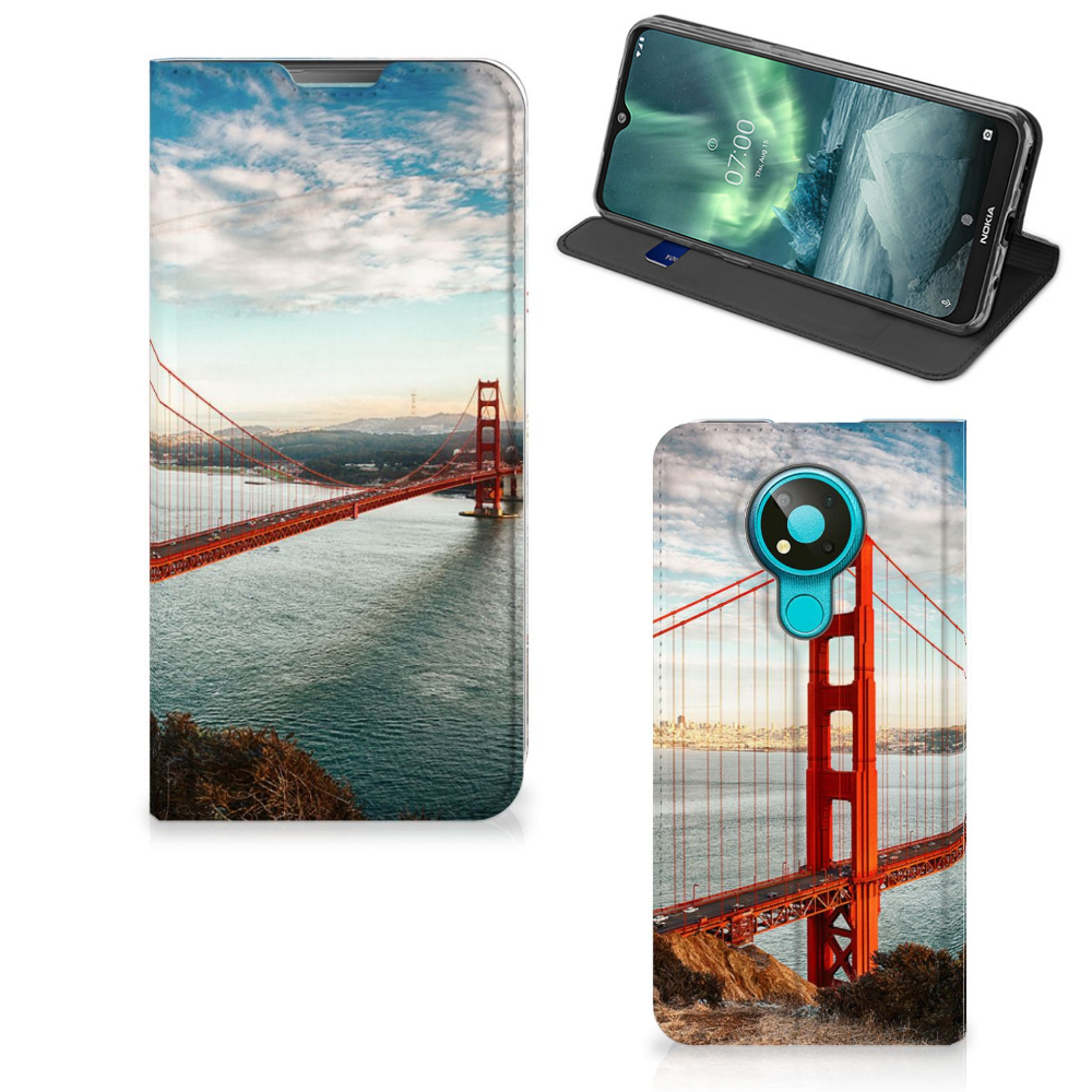 Nokia 3.4 Book Cover Golden Gate Bridge - B2C Telecom