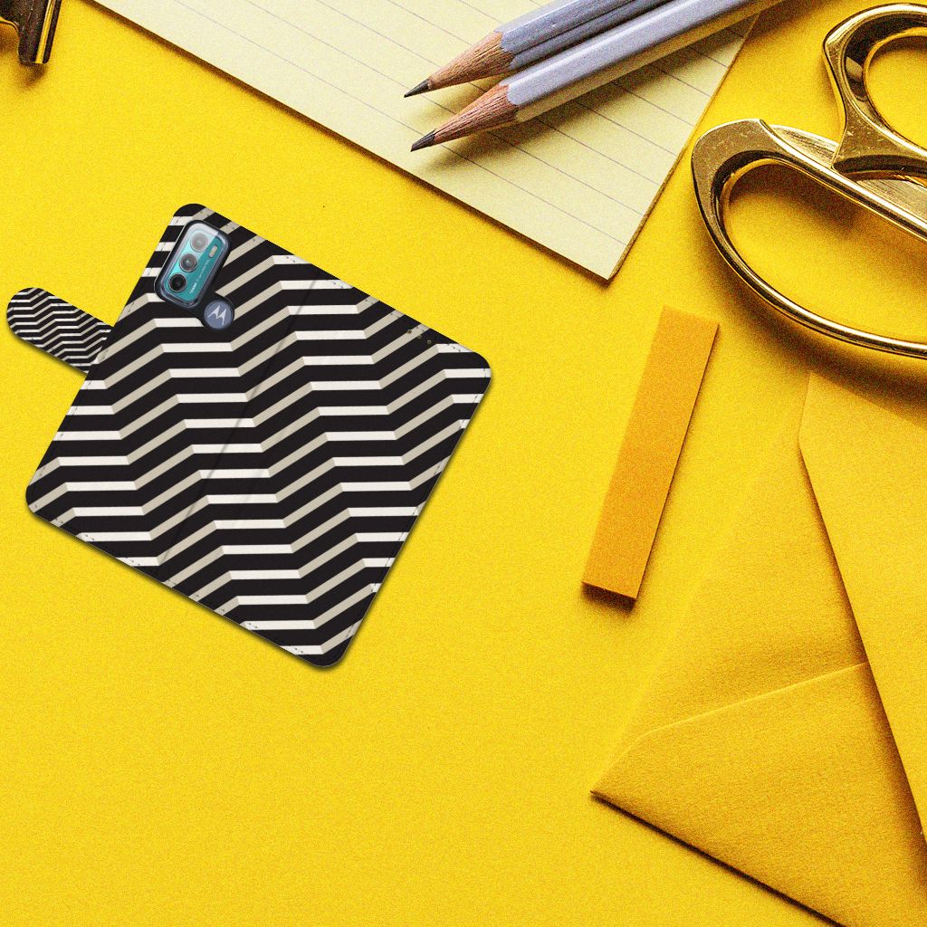 Motorola Moto G60 Book Case Illusion