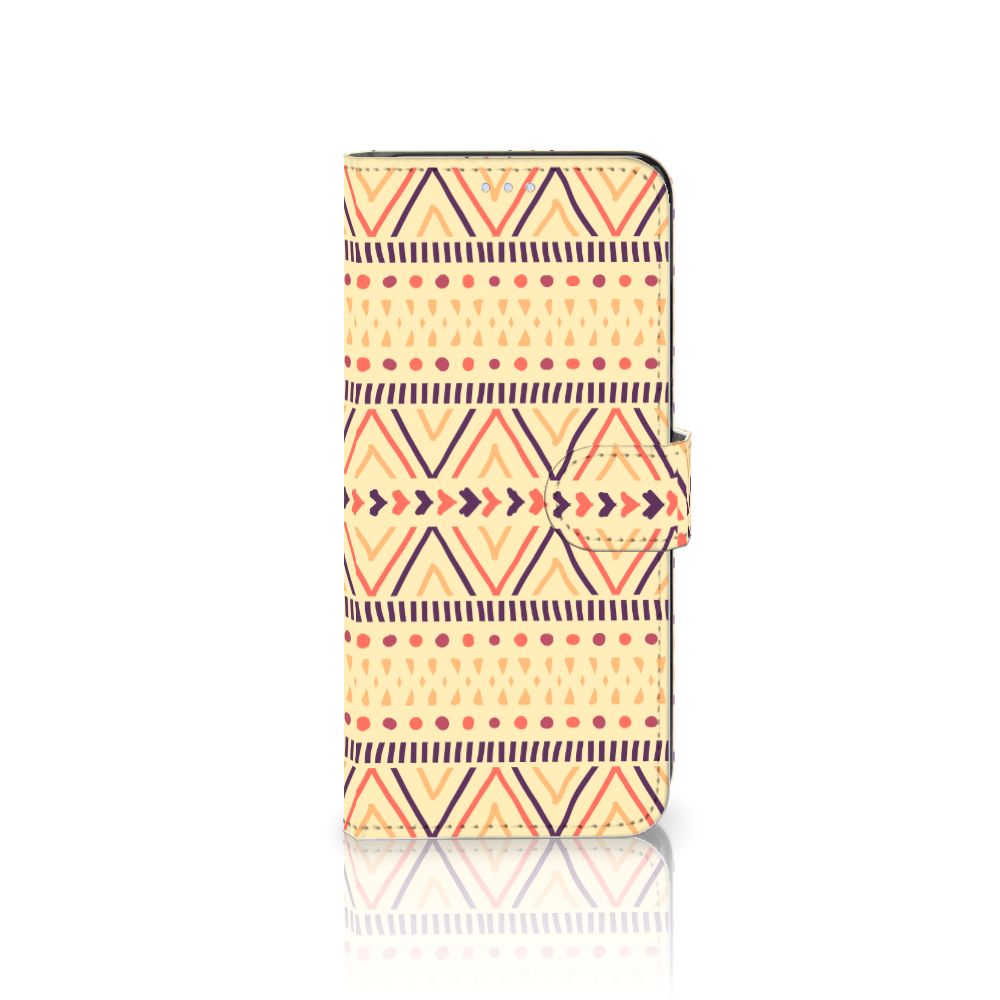 OPPO Reno 8 Lite | OnePlus Nord N20 Telefoon Hoesje Aztec Yellow