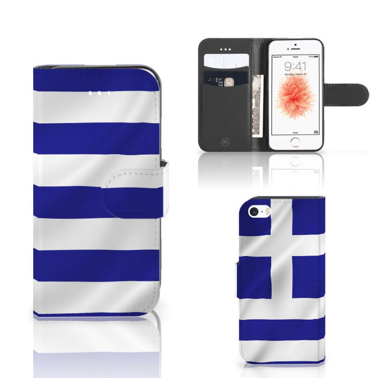 Apple iPhone 5 | 5s | SE Bookstyle Case Griekenland