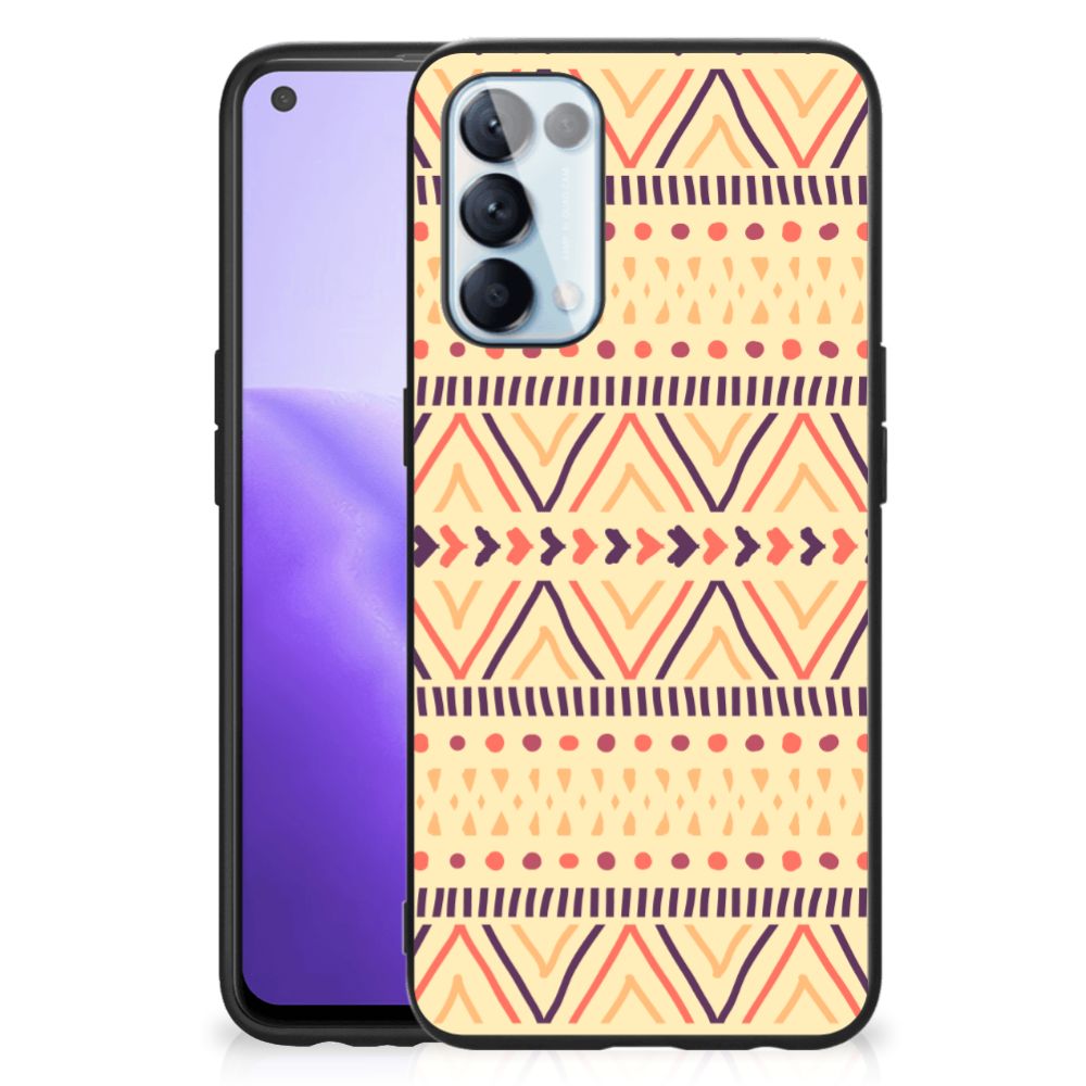 OPPO Reno5 5G | Find X3 Lite Back Case Aztec Yellow