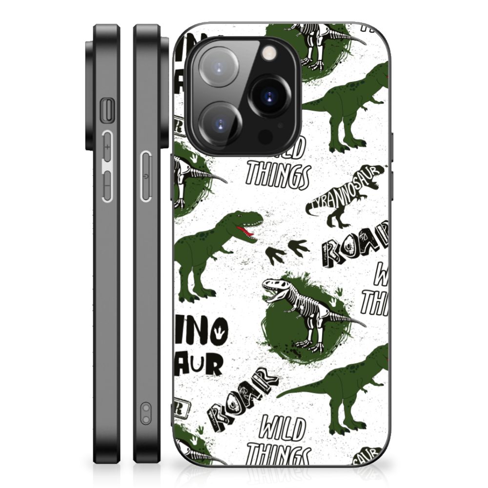 Dierenprint Telefoonhoesje voor iPhone 14 Pro Dinosaurus B2C Telecom