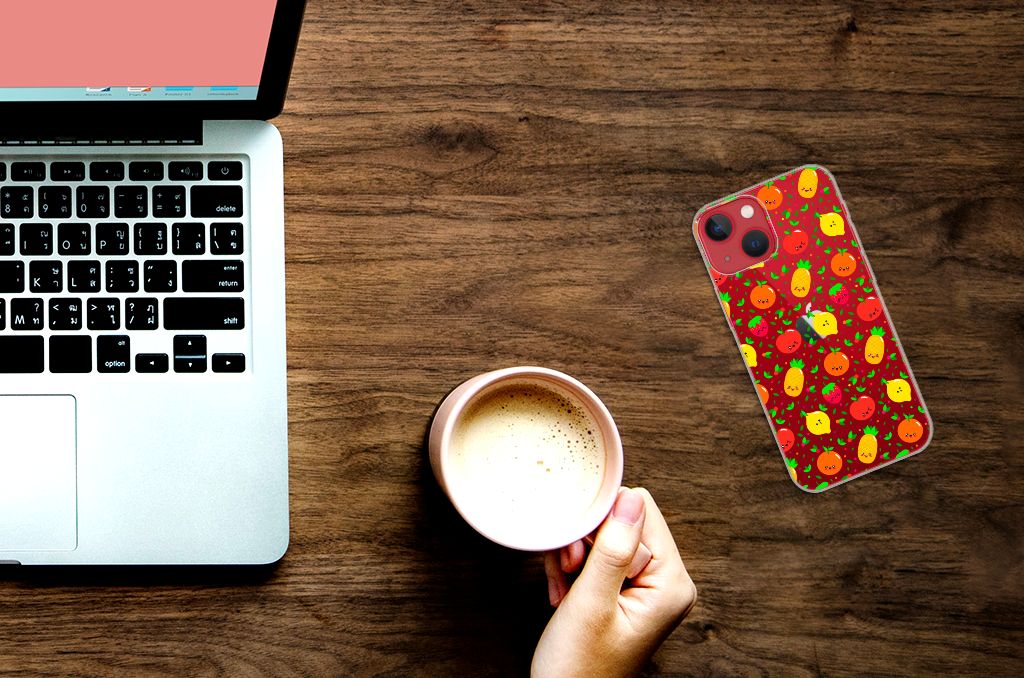 Apple iPhone 13 Siliconen Case Fruits B2C Telecom
