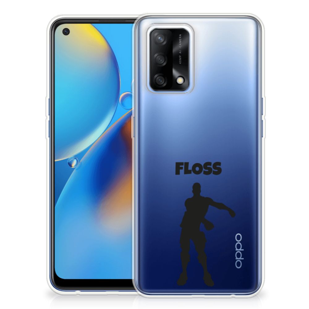 OPPO A74 4G Telefoonhoesje met Naam Floss B2C Telecom