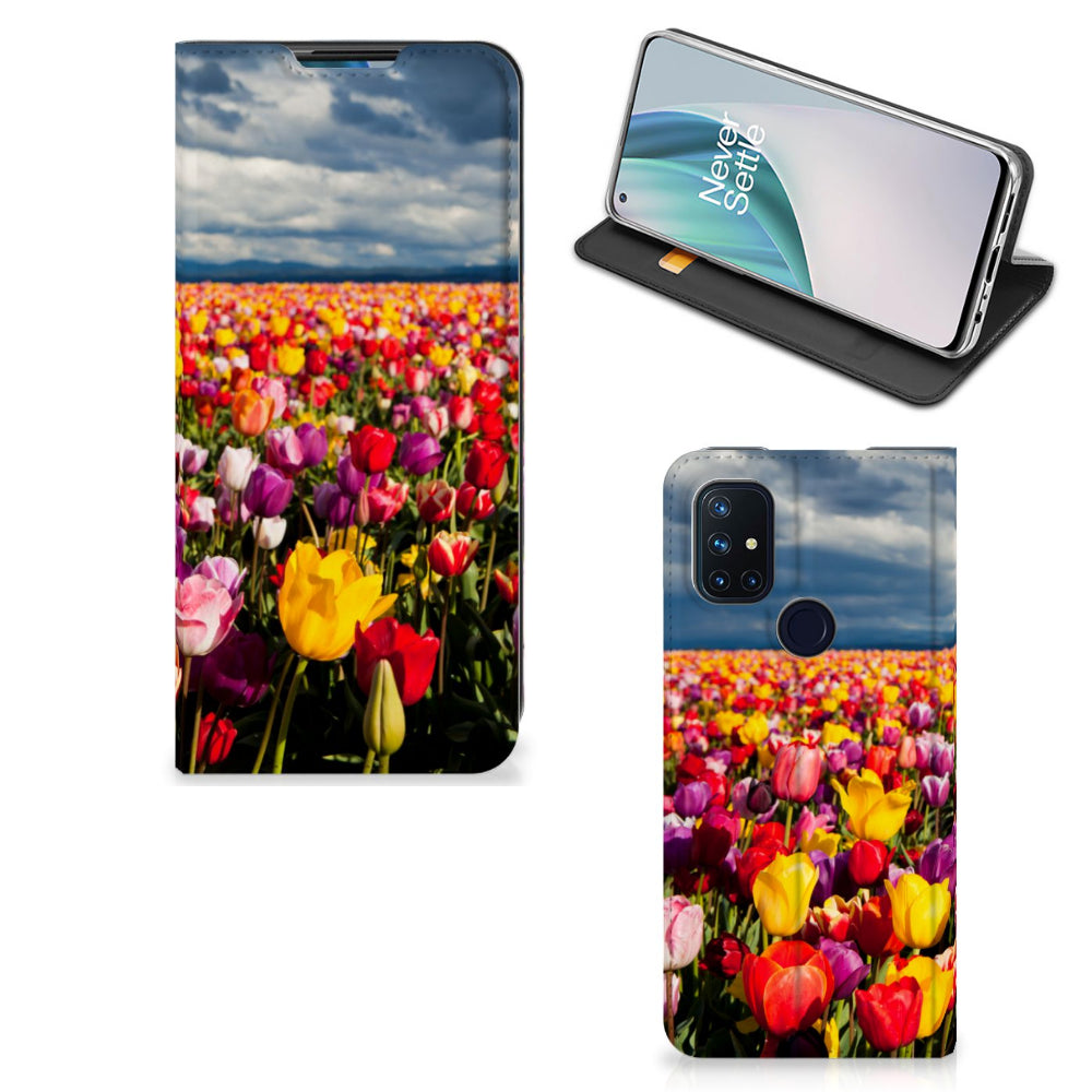 OnePlus Nord N10 5G Smart Cover Tulpen