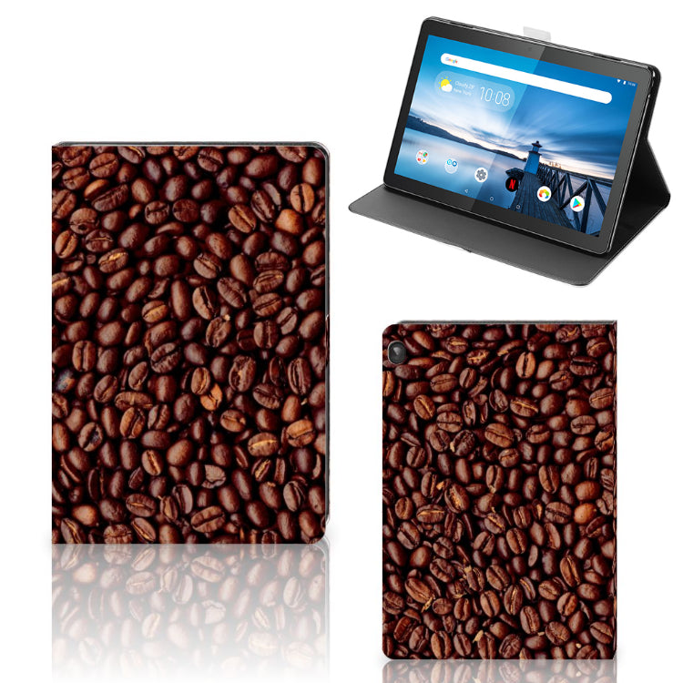 Lenovo Tablet M10 Tablet Stand Case Koffiebonen