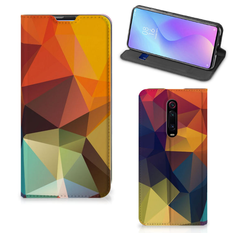 Xiaomi Mi 9T Pro Stand Case Polygon Color