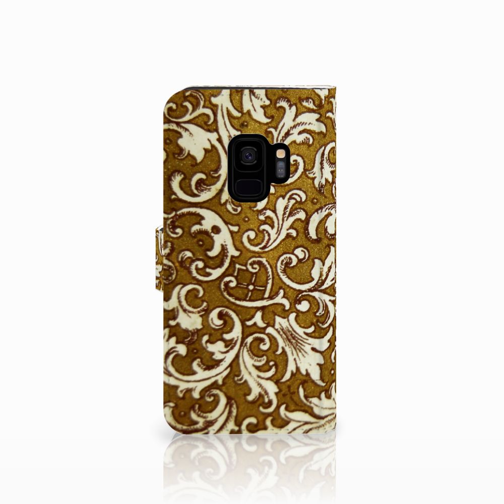 Wallet Case Samsung Galaxy S9 Barok Goud