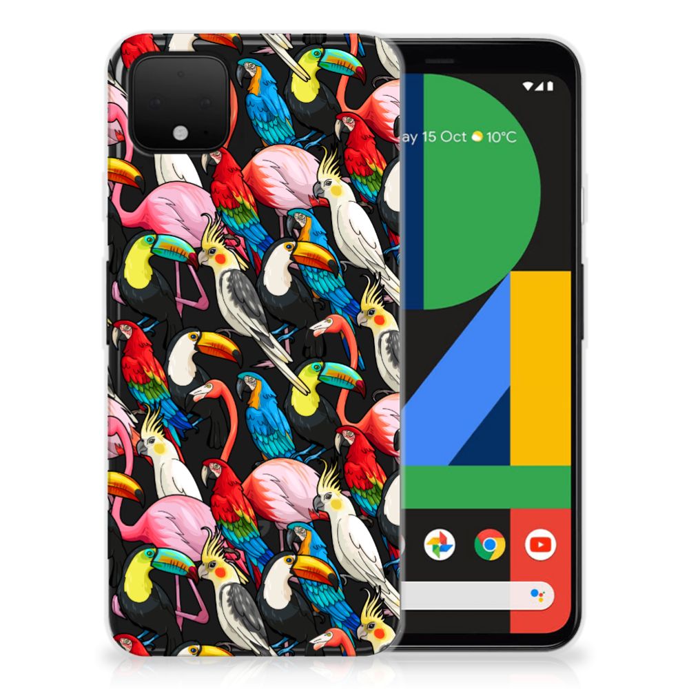 Google Pixel 4 XL TPU Hoesje Birds