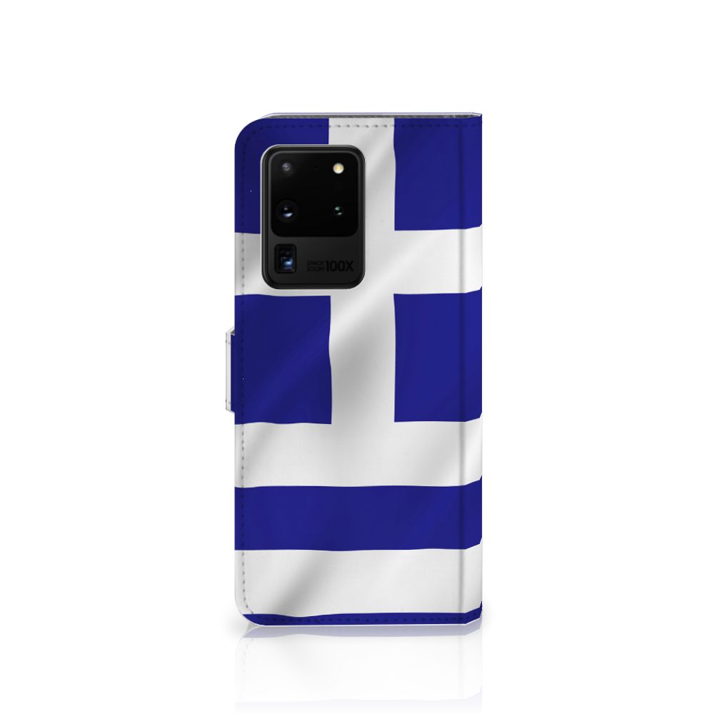 Samsung Galaxy S20 Ultra Bookstyle Case Griekenland