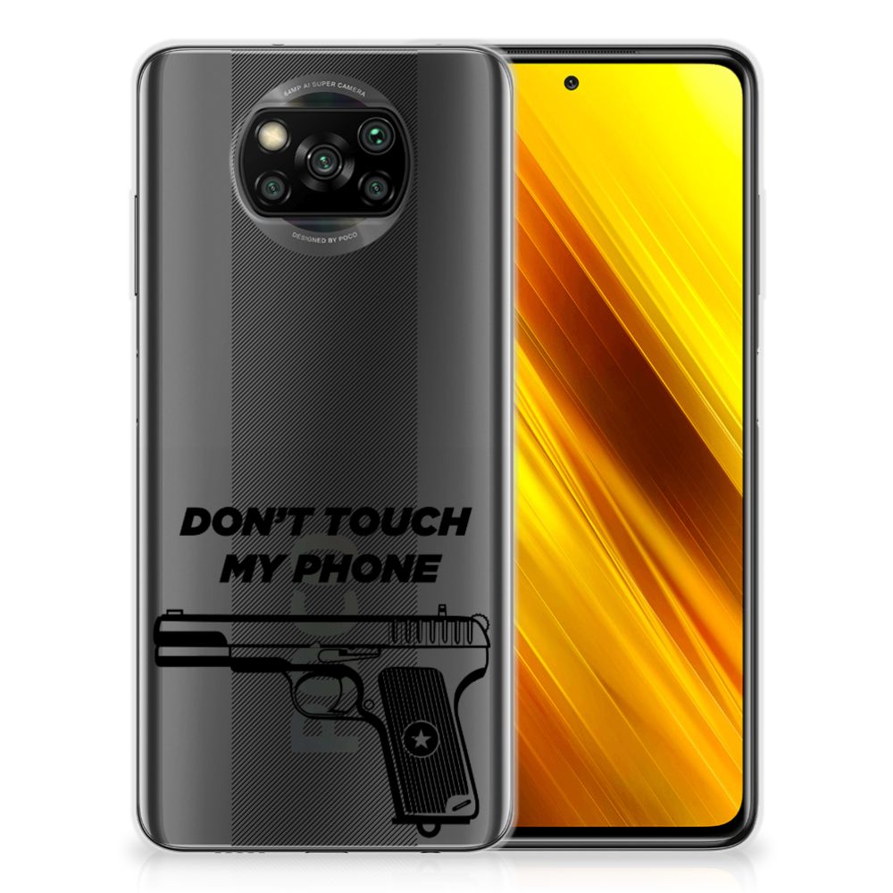 Xiaomi Poco X3 | Poco X3 Pro Silicone-hoesje Pistol DTMP