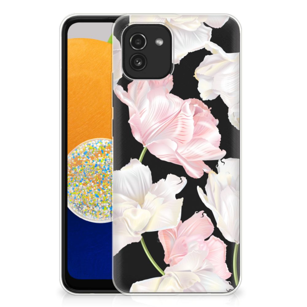 Samsung Galaxy A03 TPU Case Lovely Flowers