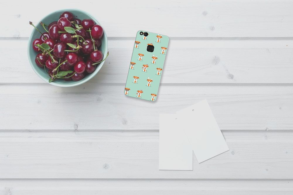 Huawei P10 Lite TPU Hoesje Pups