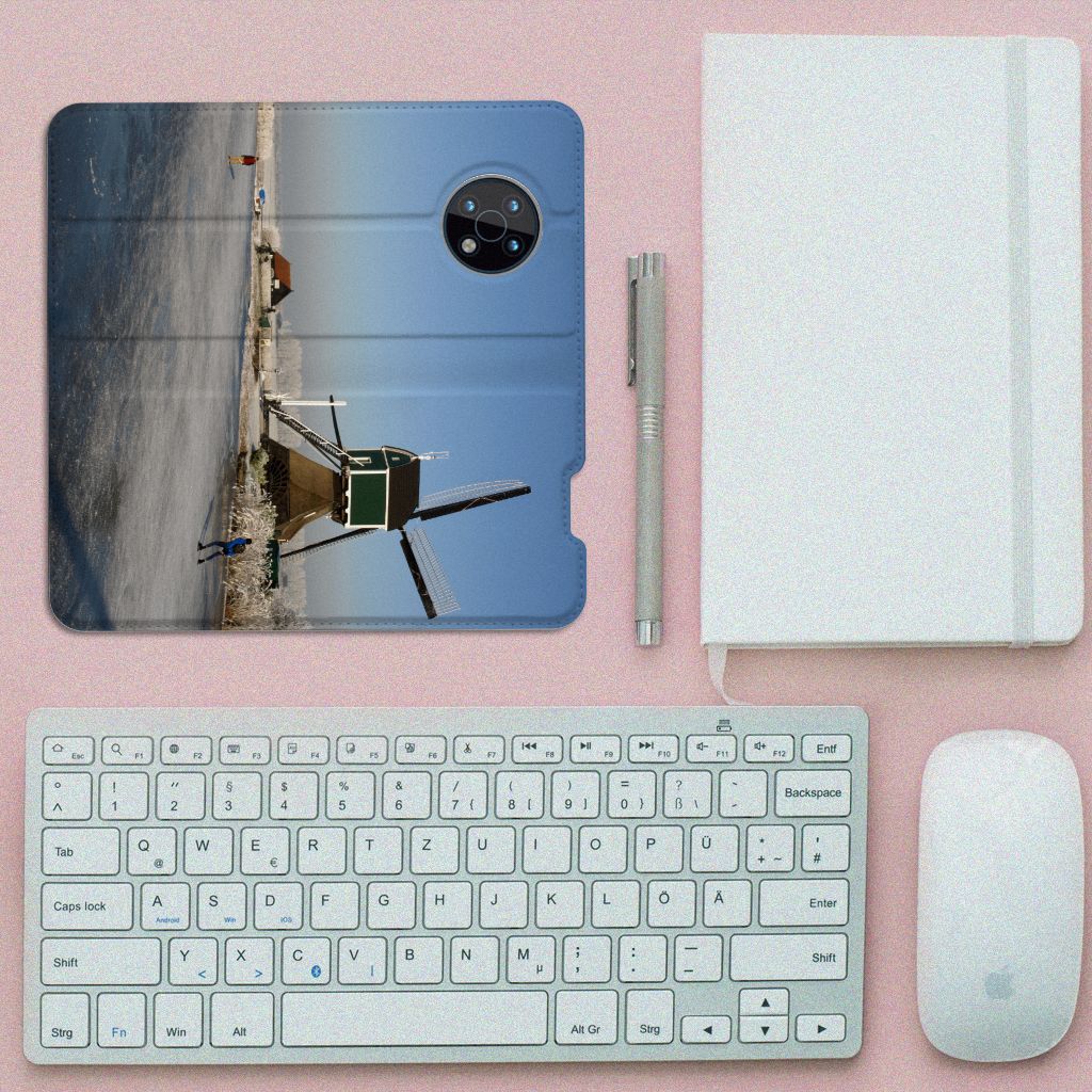Nokia G50 Book Cover Schaatsers - B2C Telecom