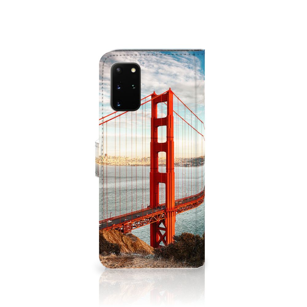 Samsung Galaxy S20 Plus Flip Cover Golden Gate Bridge