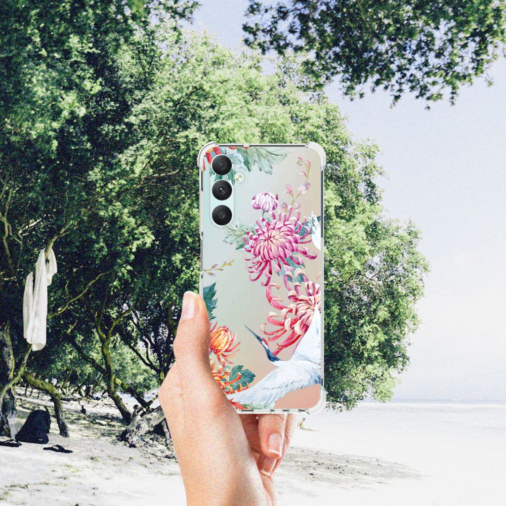 Samsung Galaxy A05s Case Anti-shock Bird Flowers B2C Telecom