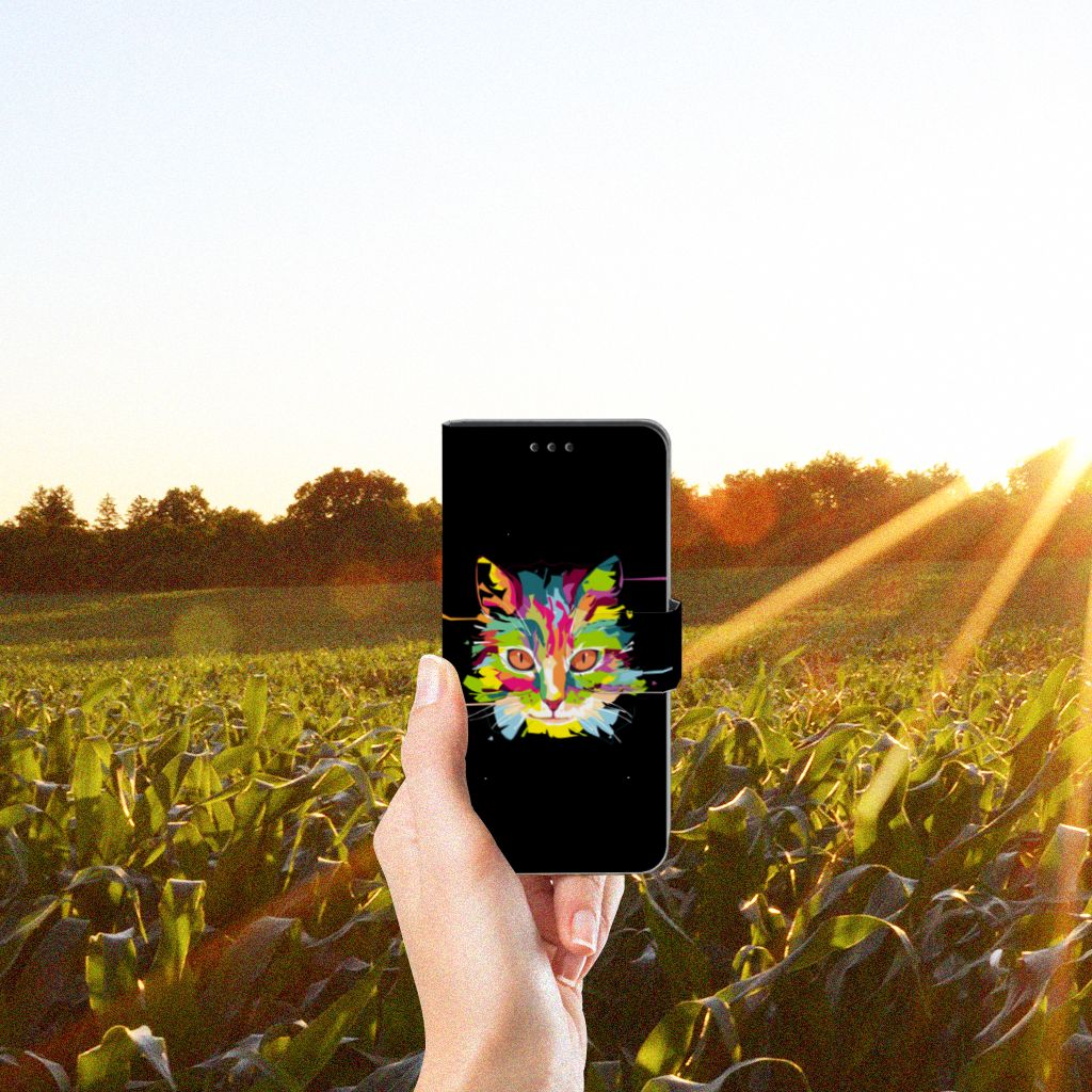 Xiaomi Mi 9 SE Leuk Hoesje Cat Color