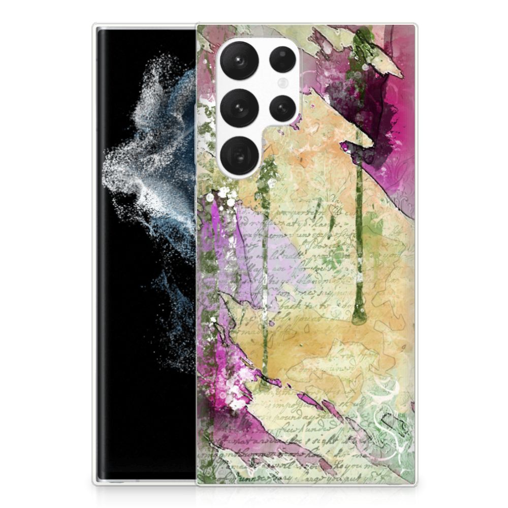 Hoesje maken Samsung Galaxy S22 Ultra Letter Painting B2C Telecom