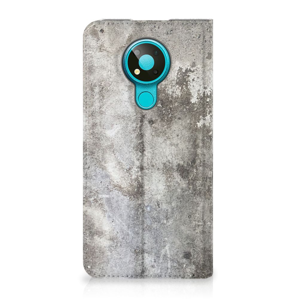 Nokia 3.4 Standcase Beton Print - B2C Telecom