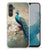 TPU Hoesje voor Samsung Galaxy A34 Vintage Pauwen