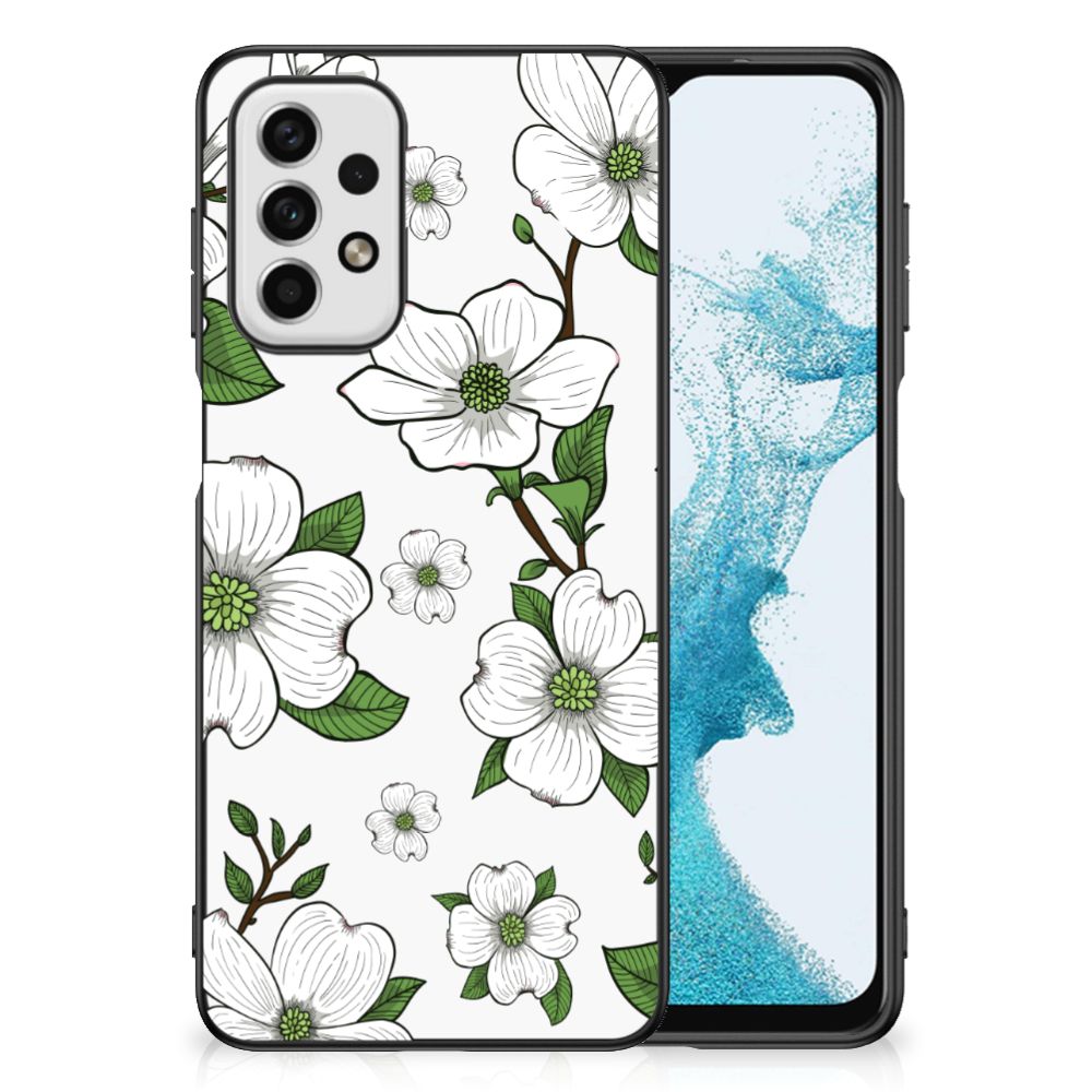 Samsung Galaxy A23 Bloemen Hoesje Dogwood Flowers B2C Telecom