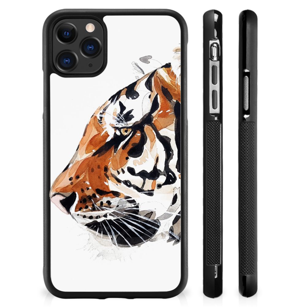 Case Apple iPhone 11 Pro Max Watercolor Tiger