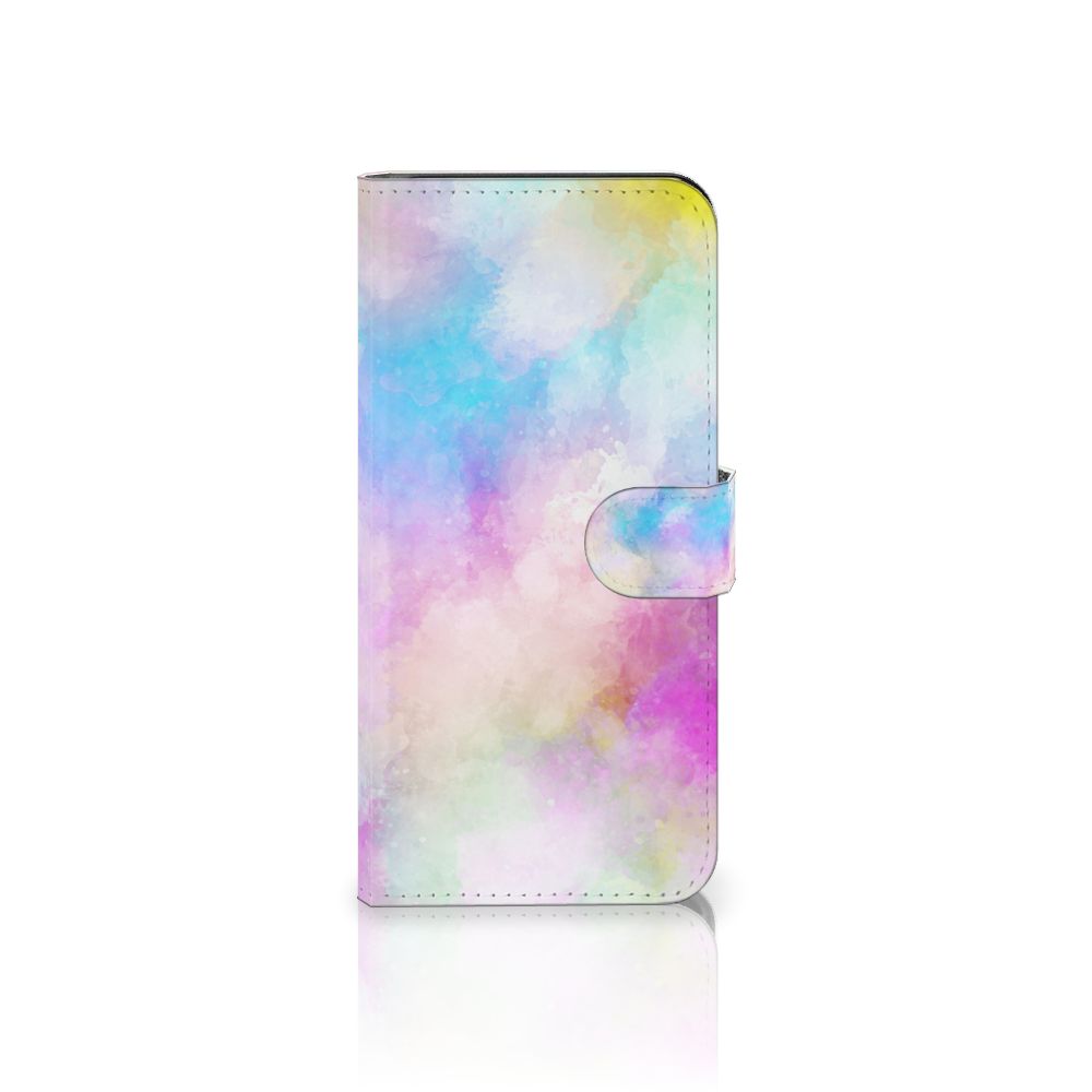 Hoesje Samsung Galaxy A15 Watercolor Light met pastelkleuren en unieke watercolor design.