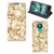 Nokia 3.4 Standcase Marmer Goud - B2C Telecom