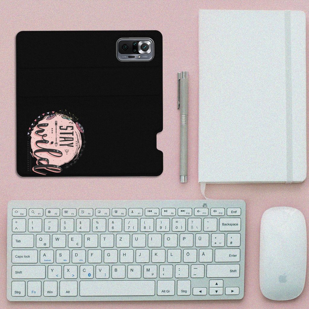 Xiaomi Redmi Note 10 Pro Magnet Case Boho Stay Wild - B2C Telecom