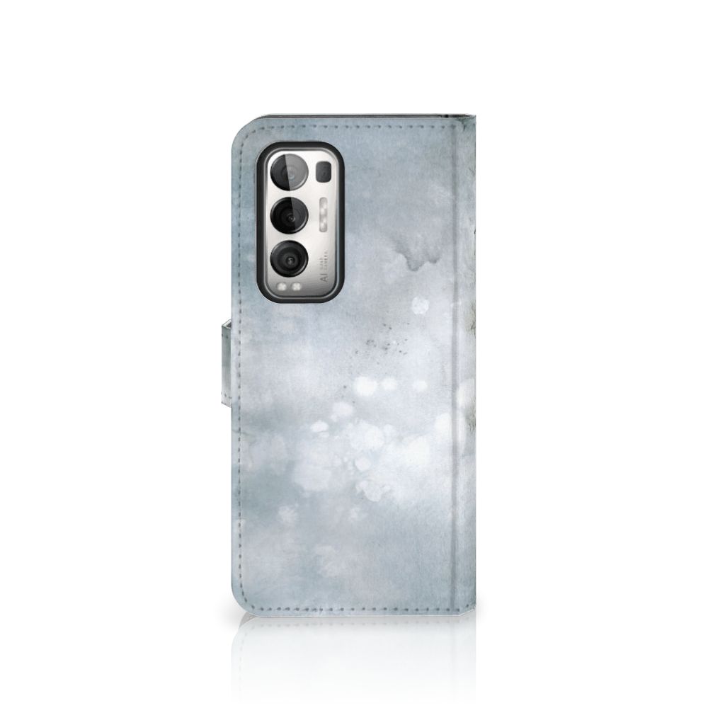 Hoesje OPPO Find X3 Neo 5G Painting Grey