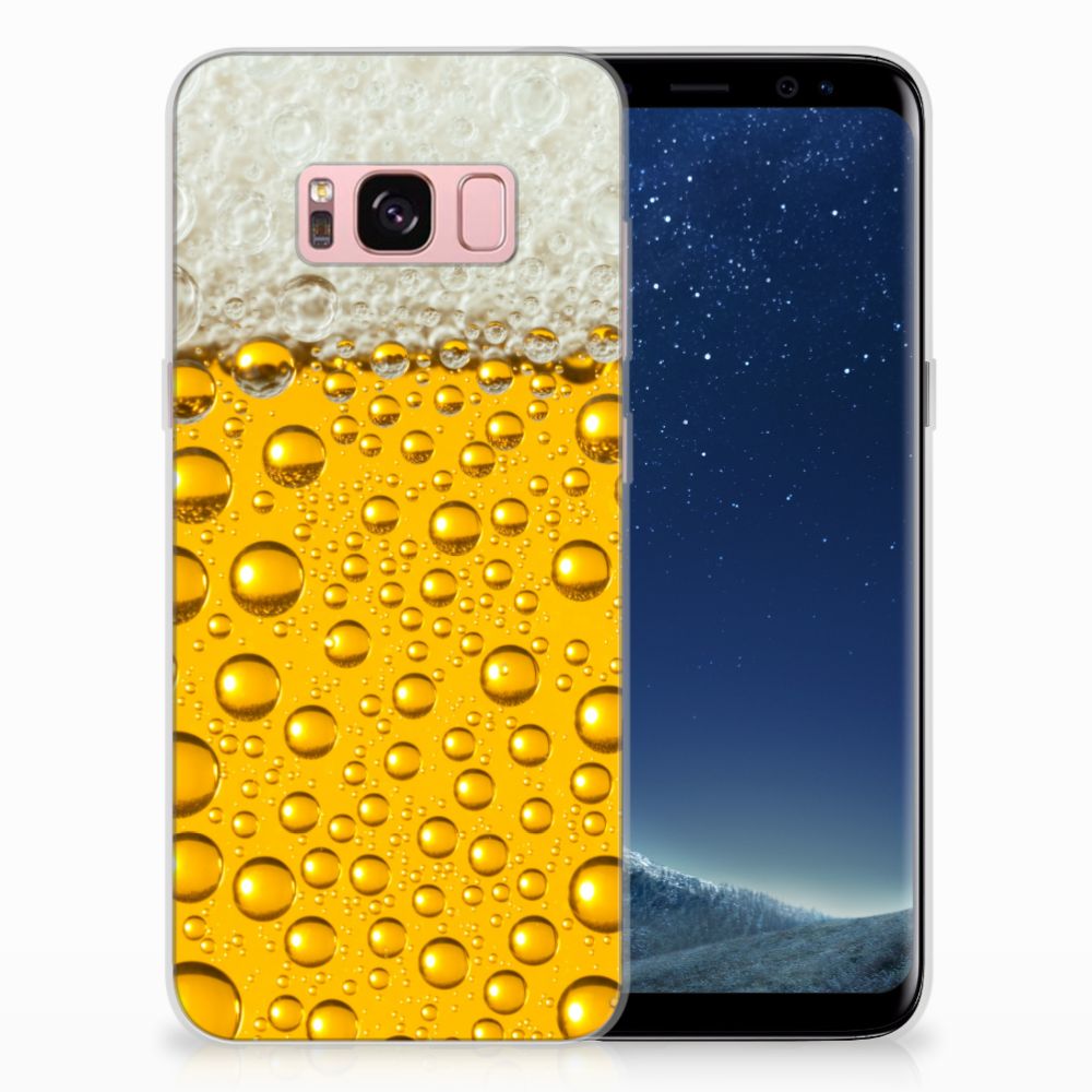 Samsung Galaxy S8 Siliconen Case Bier