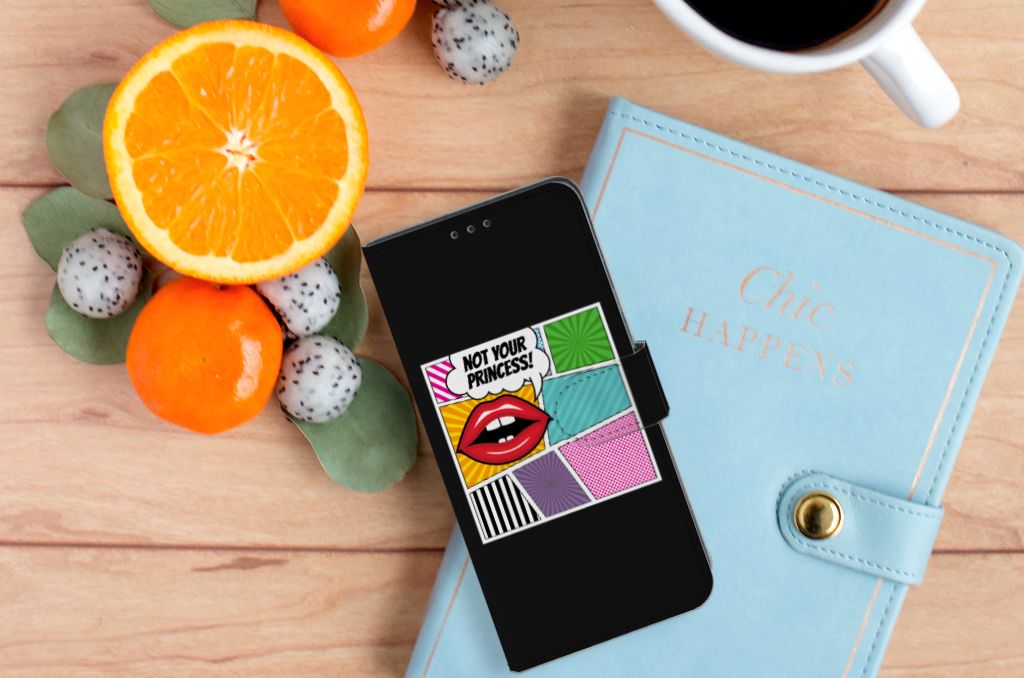 OPPO A91 | Reno3 Wallet Case met Pasjes Popart Princess
