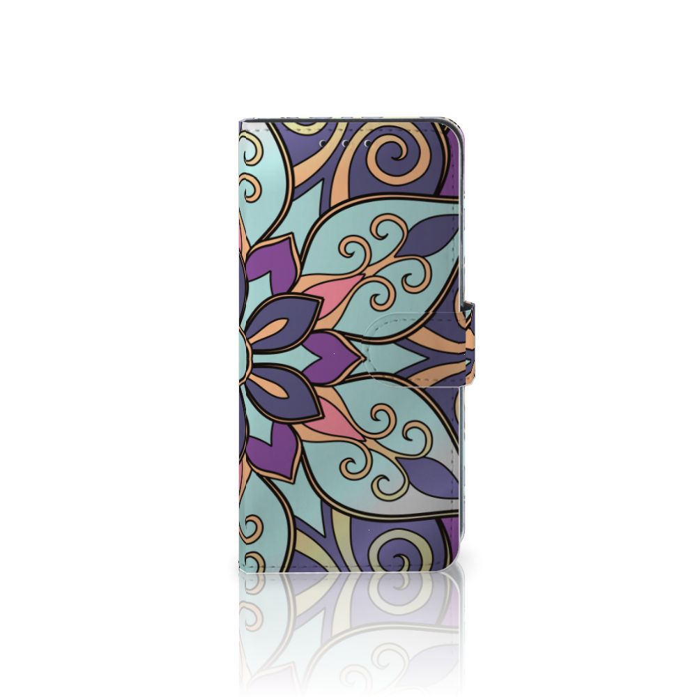 Xiaomi Redmi 8A Hoesje Purple Flower