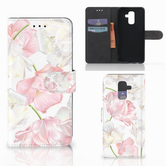 Samsung Galaxy A6 Plus 2018 Hoesje Lovely Flowers