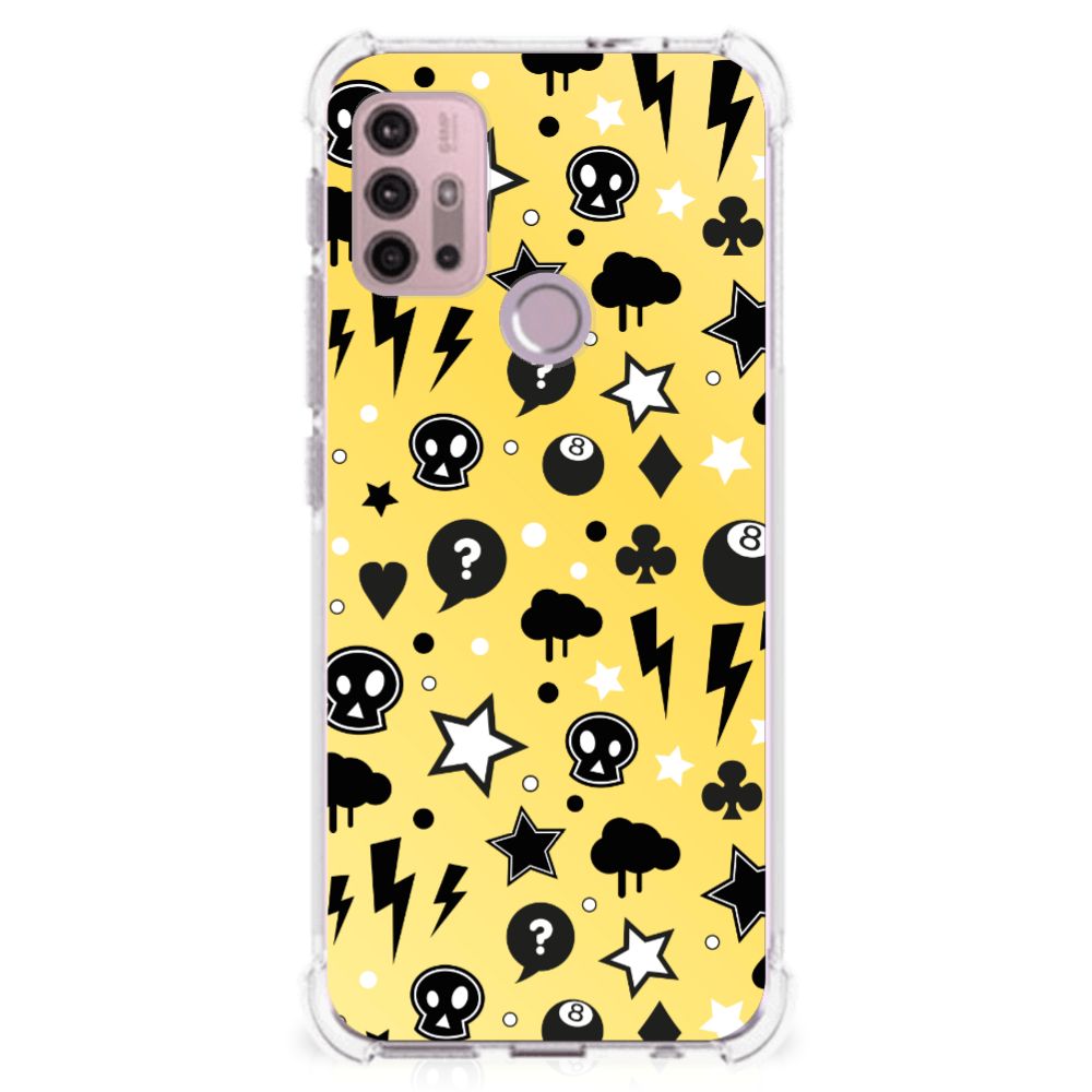 Extreme Case Motorola Moto G30 | G20 | G10 Punk Geel