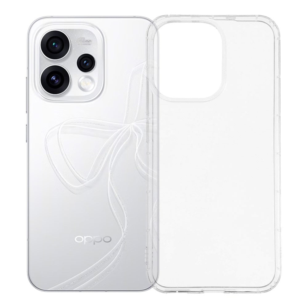 OPPO Reno15 met transparant TPU hoesje
