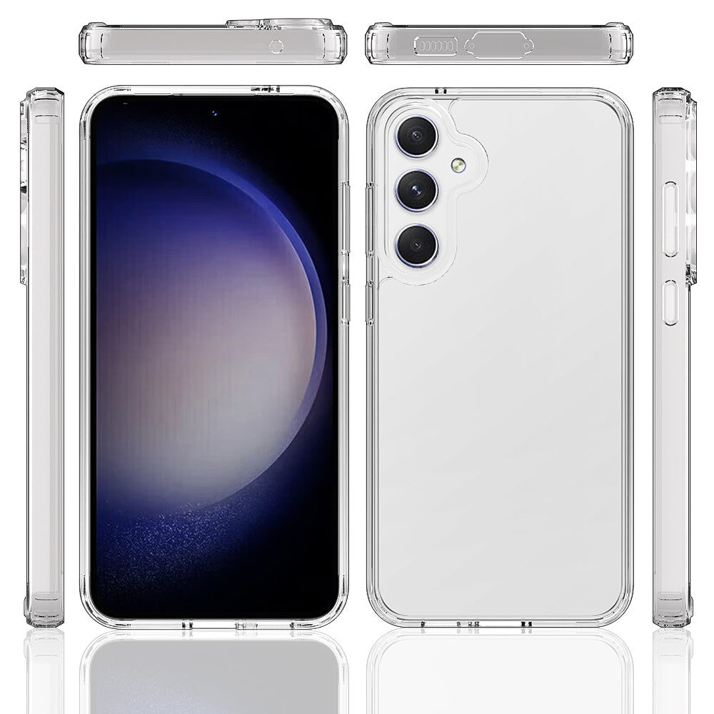 Samsung Galaxy A37 transparante schokbestendige back cover met verstevigde hoeken