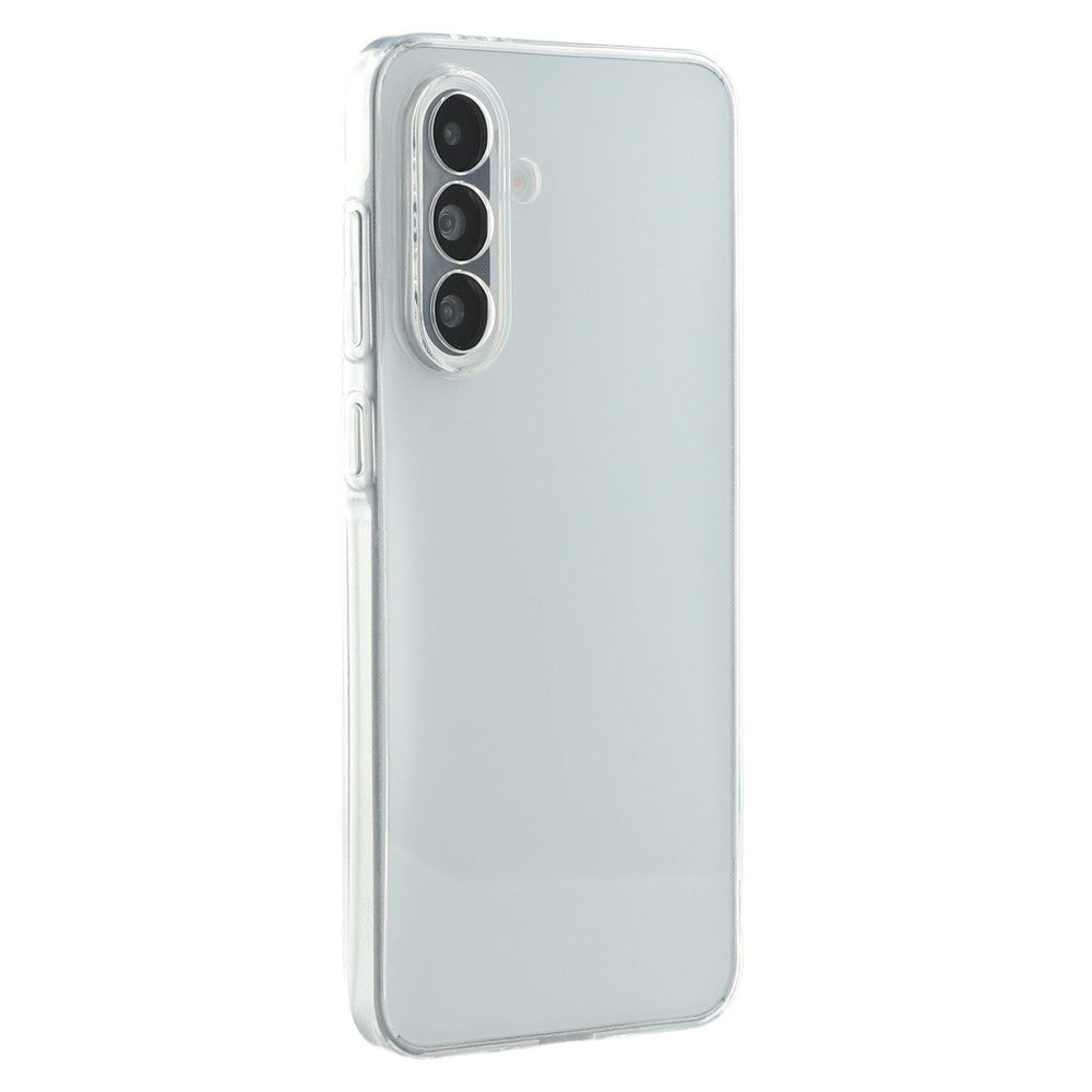 Samsung Galaxy A27 transparant TPU hoesje schuin achteraanzicht