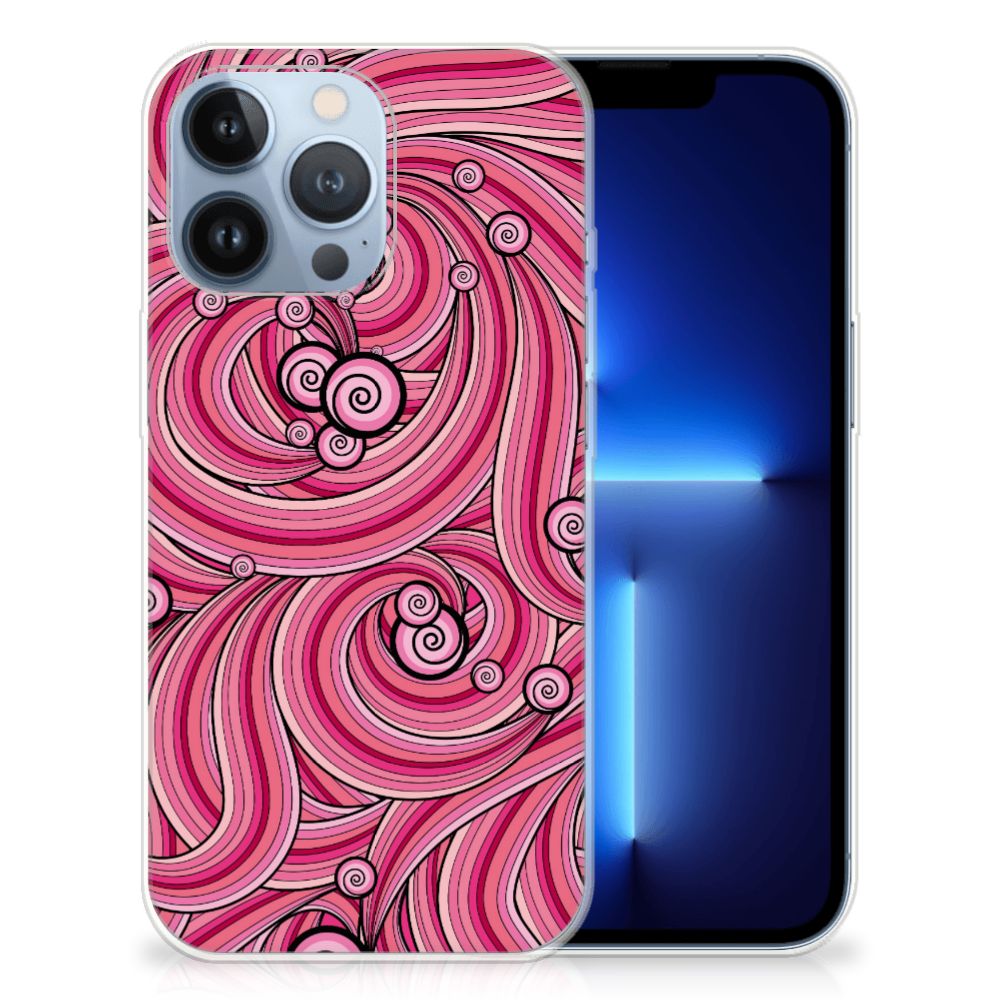 Apple iPhone 13 Pro Hoesje maken Swirl Pink B2C Telecom