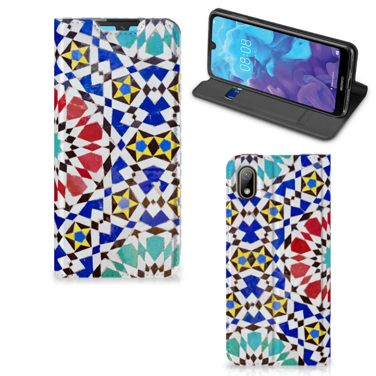 Huawei Y5 (2019) Standcase Mozaïek