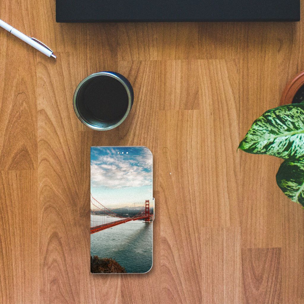Samsung Galaxy S10 Plus Flip Cover Golden Gate Bridge