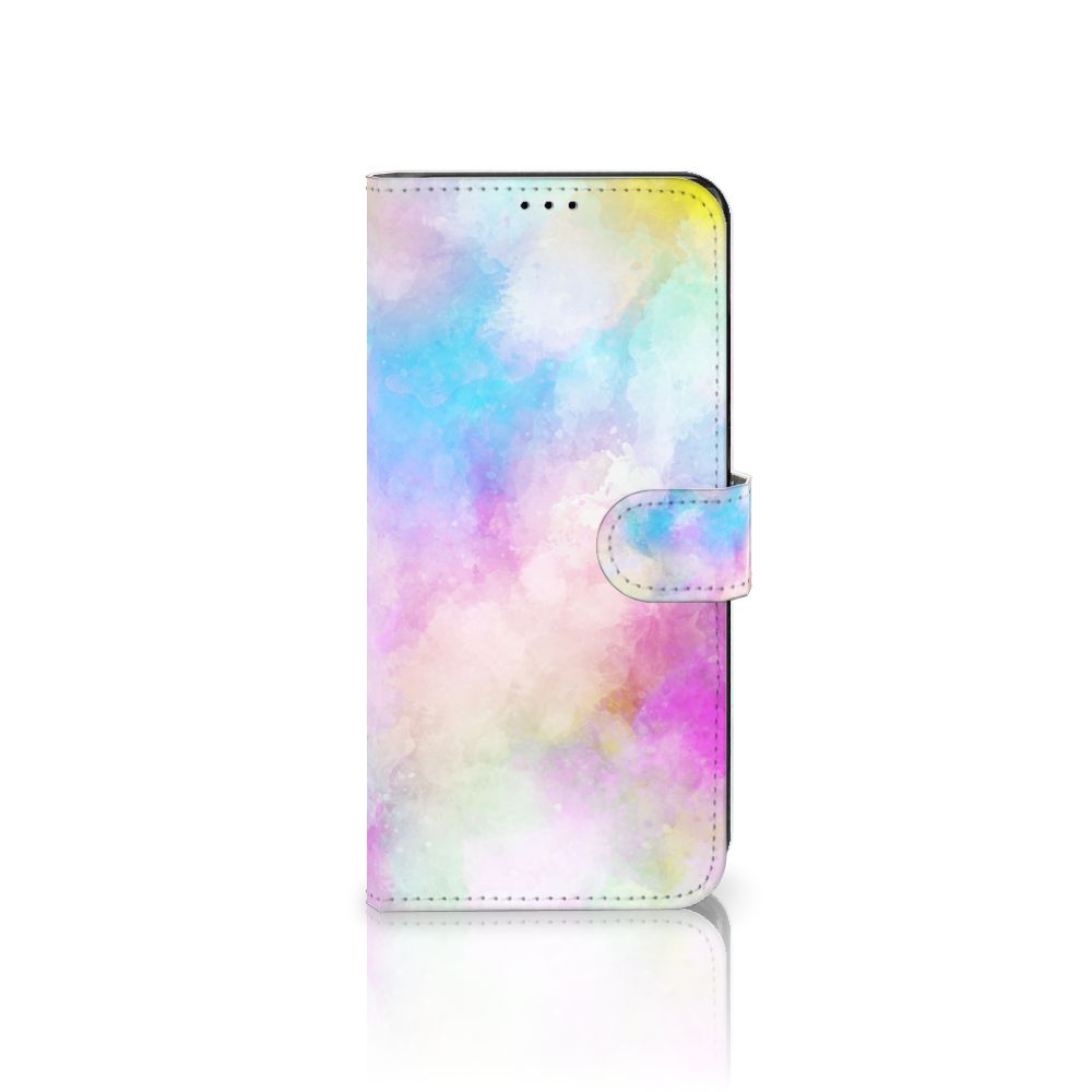 Hoesje Motorola Edge 30 Pro Watercolor Light met pastelkleuren in een uniek design.