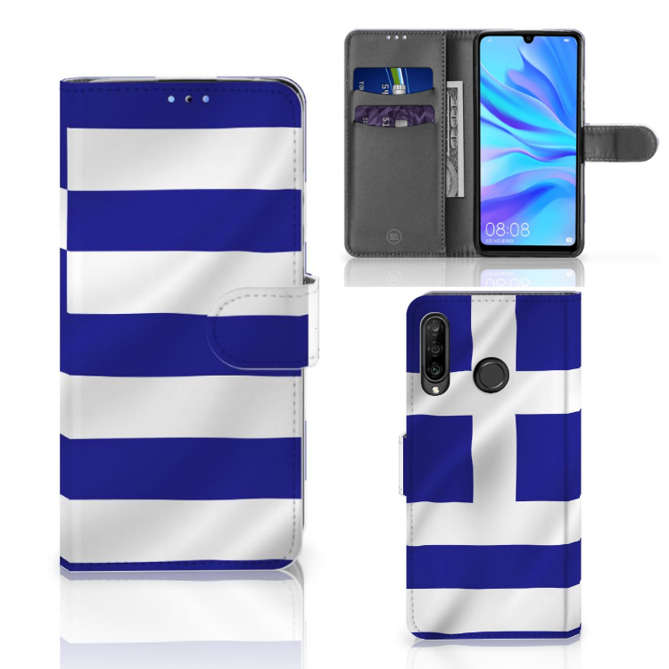 Huawei P30 Lite (2020) Bookstyle Case Griekenland